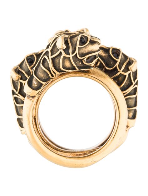 gucci ring tiger|gucci tiger heads wrap ring.